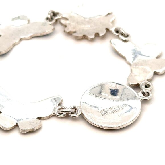 925 Mexico Butterfly/Sun Bracelet - Picture 4 of 6
